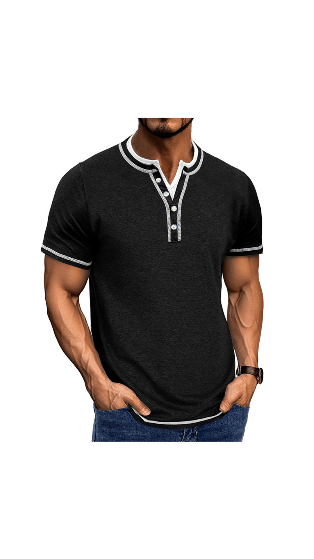TOV 2 - T-Shirt for Men - Sarman Fashion - Wholesale Clothing Fashion Brand for Men from Canada