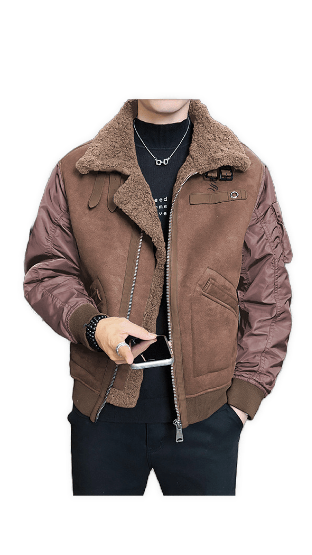 Vombee 910 - Jacket for Men - Sarman Fashion - Wholesale Clothing Fashion Brand for Men from Canada