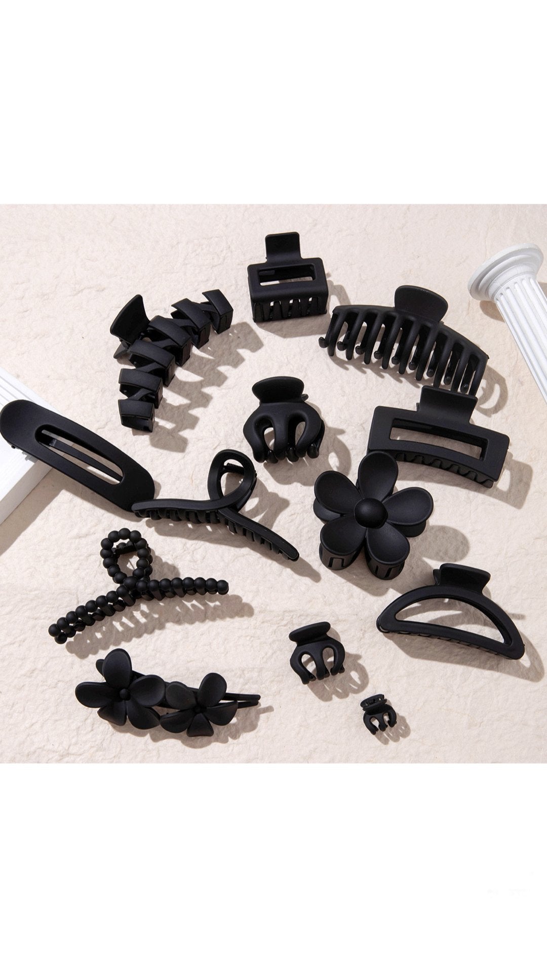 Women’s Hair Clip - 08 - Combo Pack - Sarman Fashion - Wholesale Clothing Fashion Brand for Men from Canada