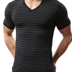 Xurki 2 - V - Neck T-Shirt for Men - Sarman Fashion - Wholesale Clothing Fashion Brand for Men from Canada