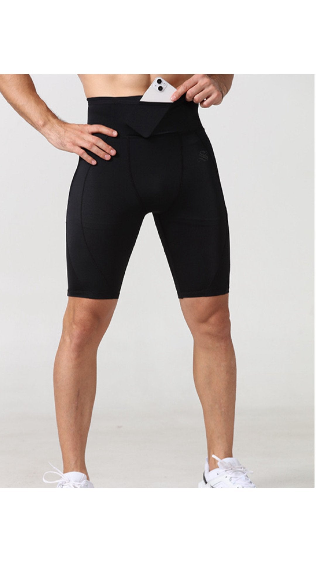 Zavyazka - Leggings Shorts for Men - Sarman Fashion - Wholesale Clothing Fashion Brand for Men from Canada