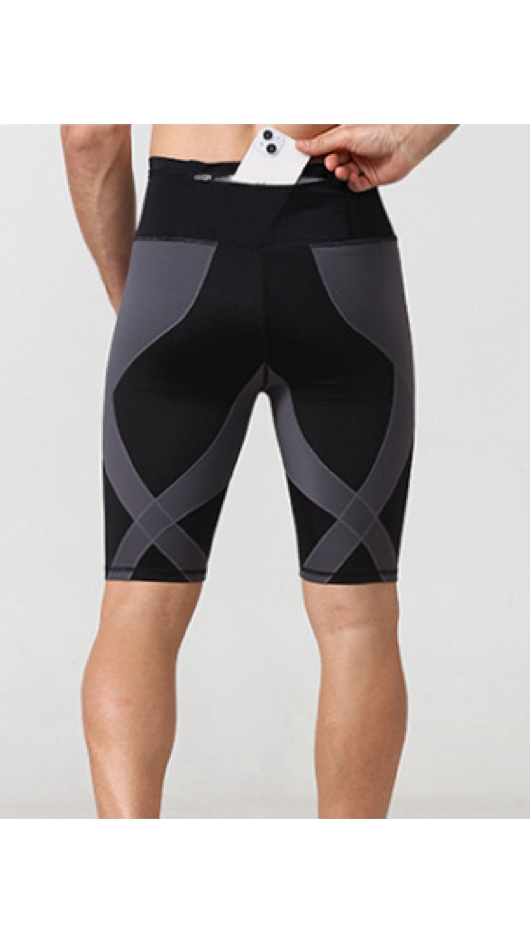 Zavyazka - Leggings Shorts for Men - Sarman Fashion - Wholesale Clothing Fashion Brand for Men from Canada