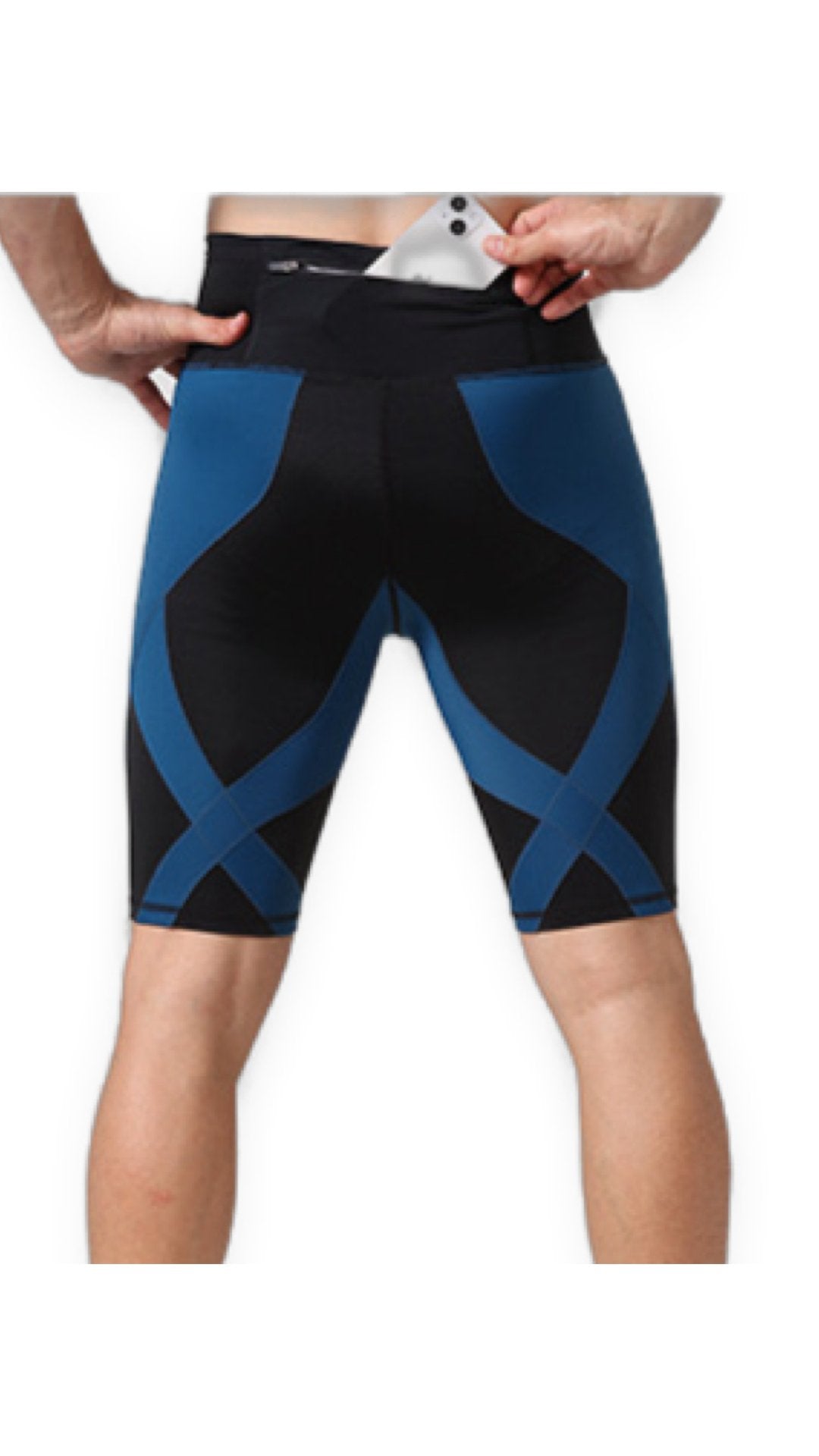 Zavyazka - Leggings Shorts for Men - Sarman Fashion - Wholesale Clothing Fashion Brand for Men from Canada