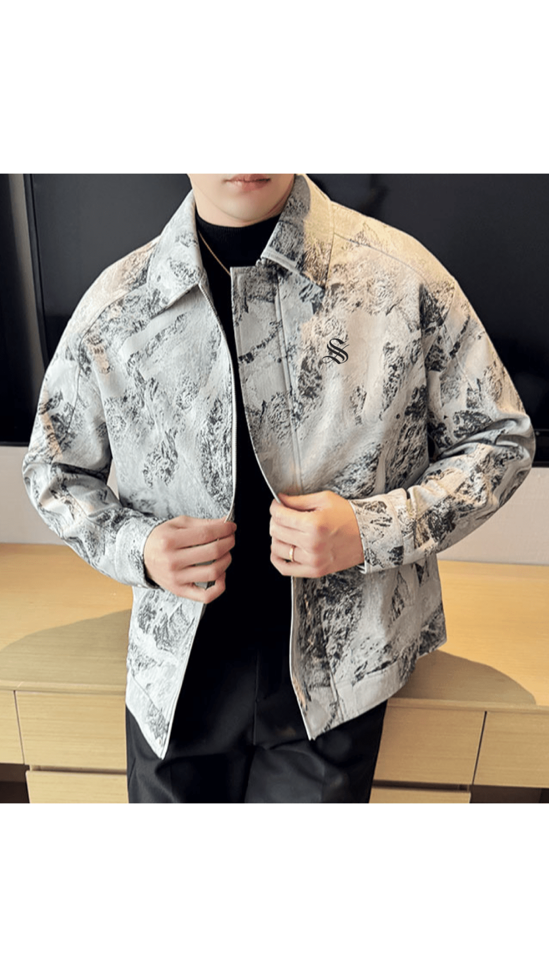 ZDUI - Long Sleeve Jacket for Men - Sarman Fashion - Wholesale Clothing Fashion Brand for Men from Canada