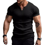 Zil - V - Neck T - Shirt for Men - Sarman Fashion - Wholesale Clothing Fashion Brand for Men from Canada