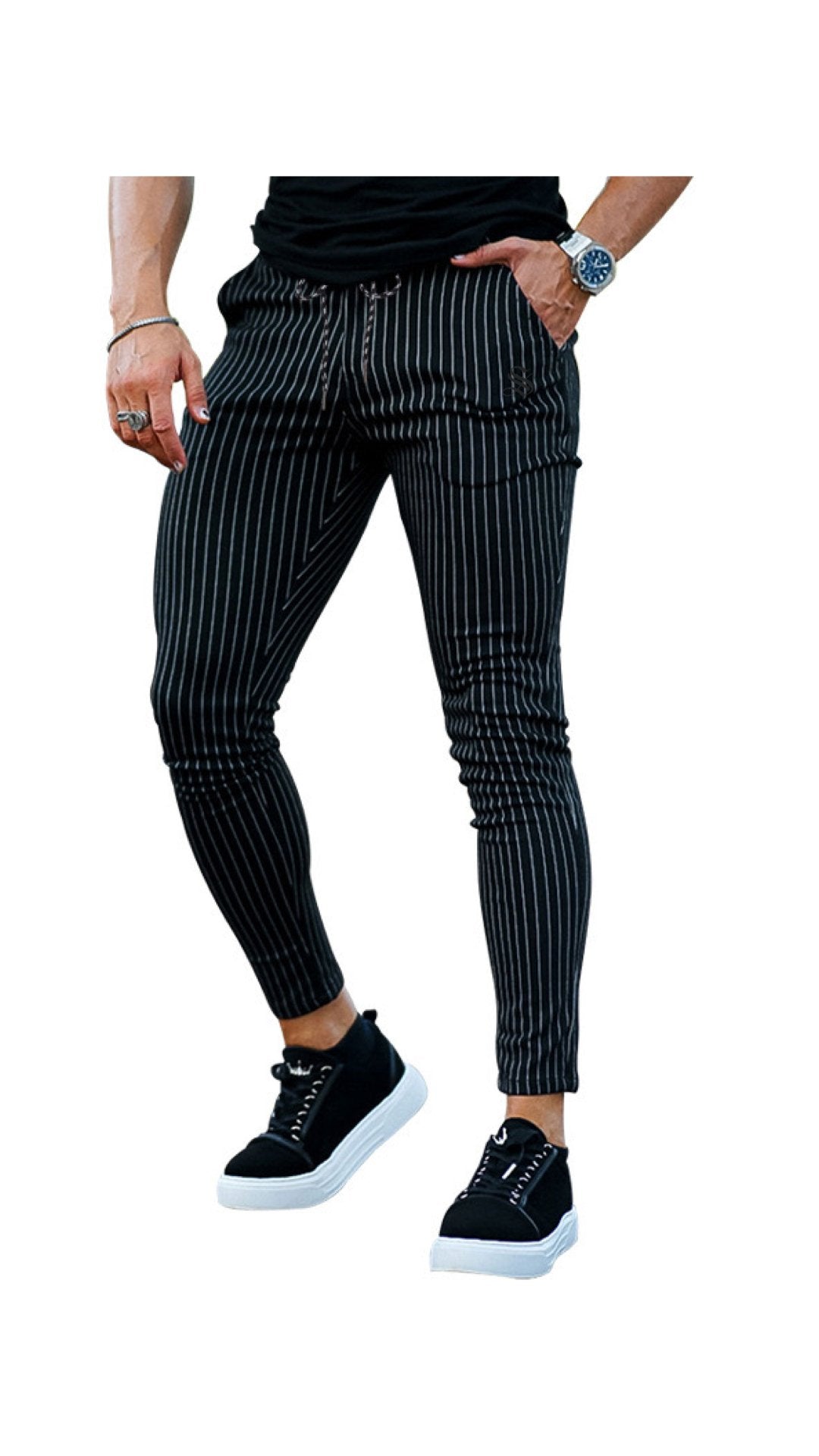 Albino - Joggers for Men - Sarman Fashion - Wholesale Clothing Fashion Brand for Men from Canada