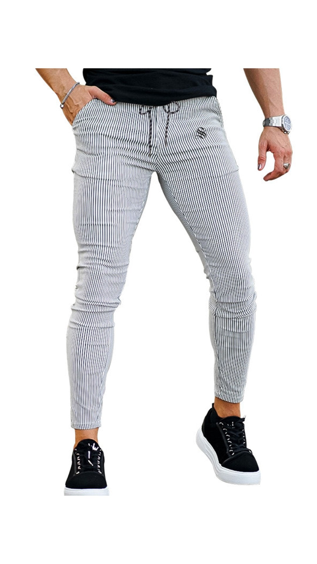 Albino - Joggers for Men - Sarman Fashion - Wholesale Clothing Fashion Brand for Men from Canada