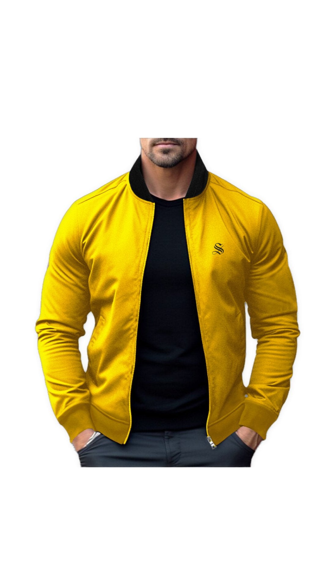 AlphMal- Long Sleeve Sweatshirt for Men - Sarman Fashion - Wholesale Clothing Fashion Brand for Men from Canada