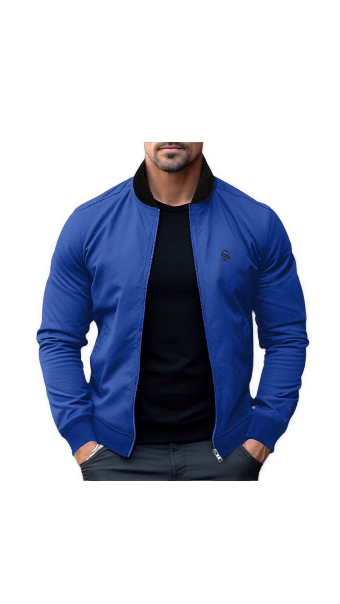 AlphMal- Long Sleeve Sweatshirt for Men - Sarman Fashion - Wholesale Clothing Fashion Brand for Men from Canada