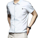 Amamo - Short Sleeves Shirt for Men - Sarman Fashion - Wholesale Clothing Fashion Brand for Men from Canada