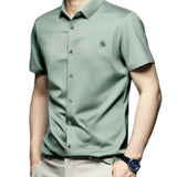 Amamo - Short Sleeves Shirt for Men - Sarman Fashion - Wholesale Clothing Fashion Brand for Men from Canada