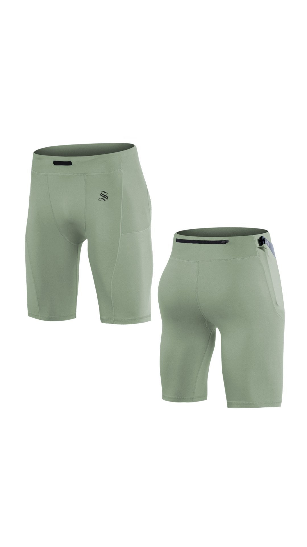 Banaaza - Leggings Shorts for Men - Sarman Fashion - Wholesale Clothing Fashion Brand for Men from Canada