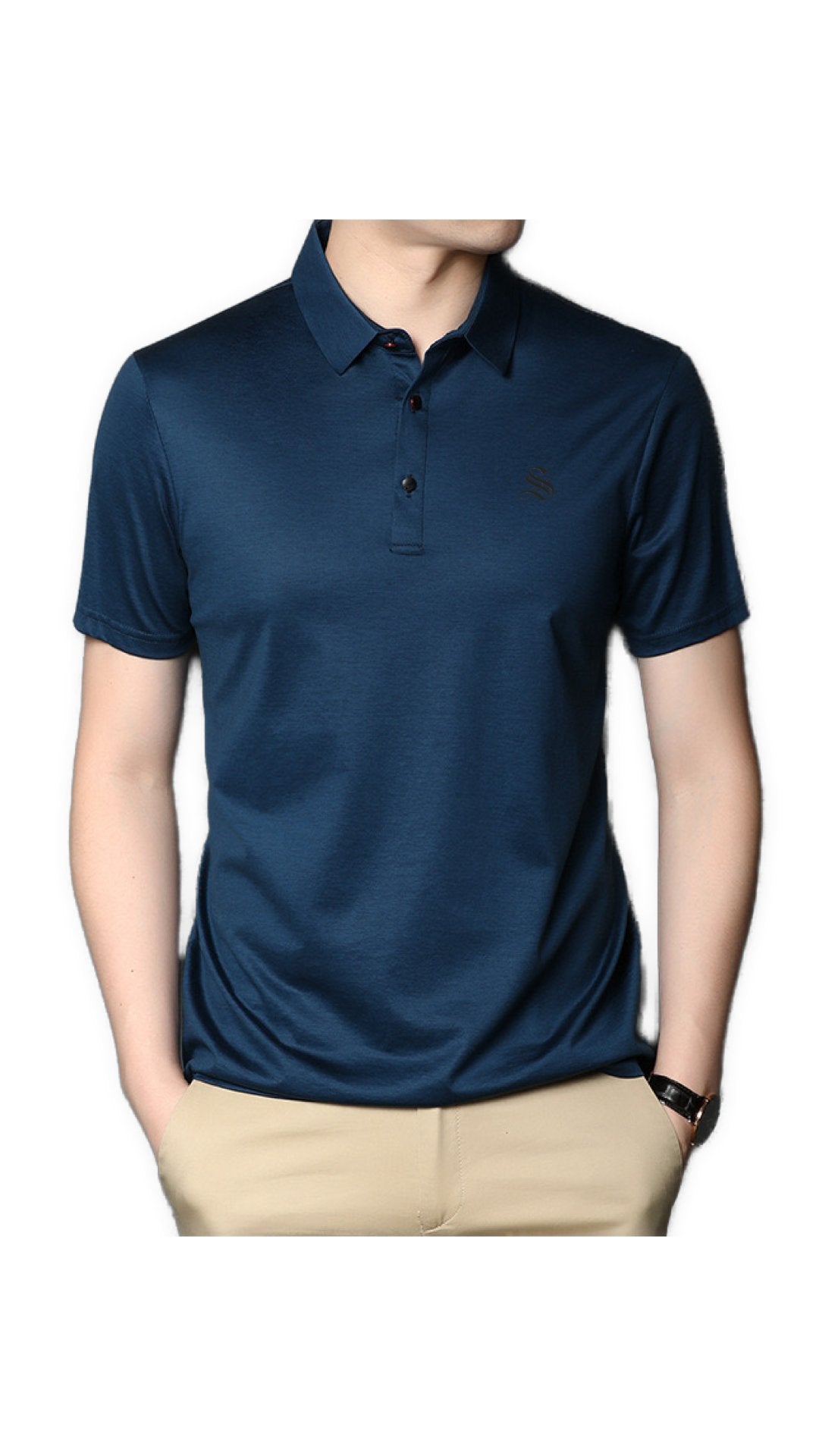 Bhuza - Polo Short Sleeves Shirt for Men - Sarman Fashion - Wholesale Clothing Fashion Brand for Men from Canada