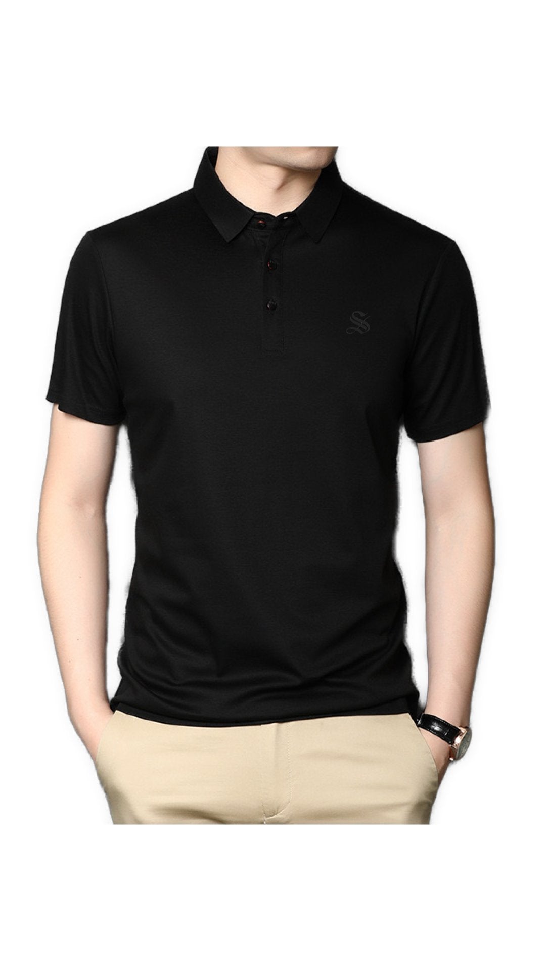 Bhuza - Polo Short Sleeves Shirt for Men - Sarman Fashion - Wholesale Clothing Fashion Brand for Men from Canada