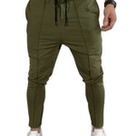 Black Wolf 2 - Men’s Casual Joggers - Sarman Fashion - Wholesale Clothing Fashion Brand for Men from Canada