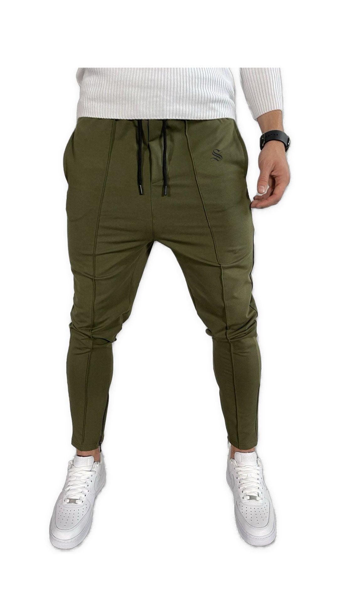 Black Wolf 2 - Men’s Casual Joggers - Sarman Fashion - Wholesale Clothing Fashion Brand for Men from Canada