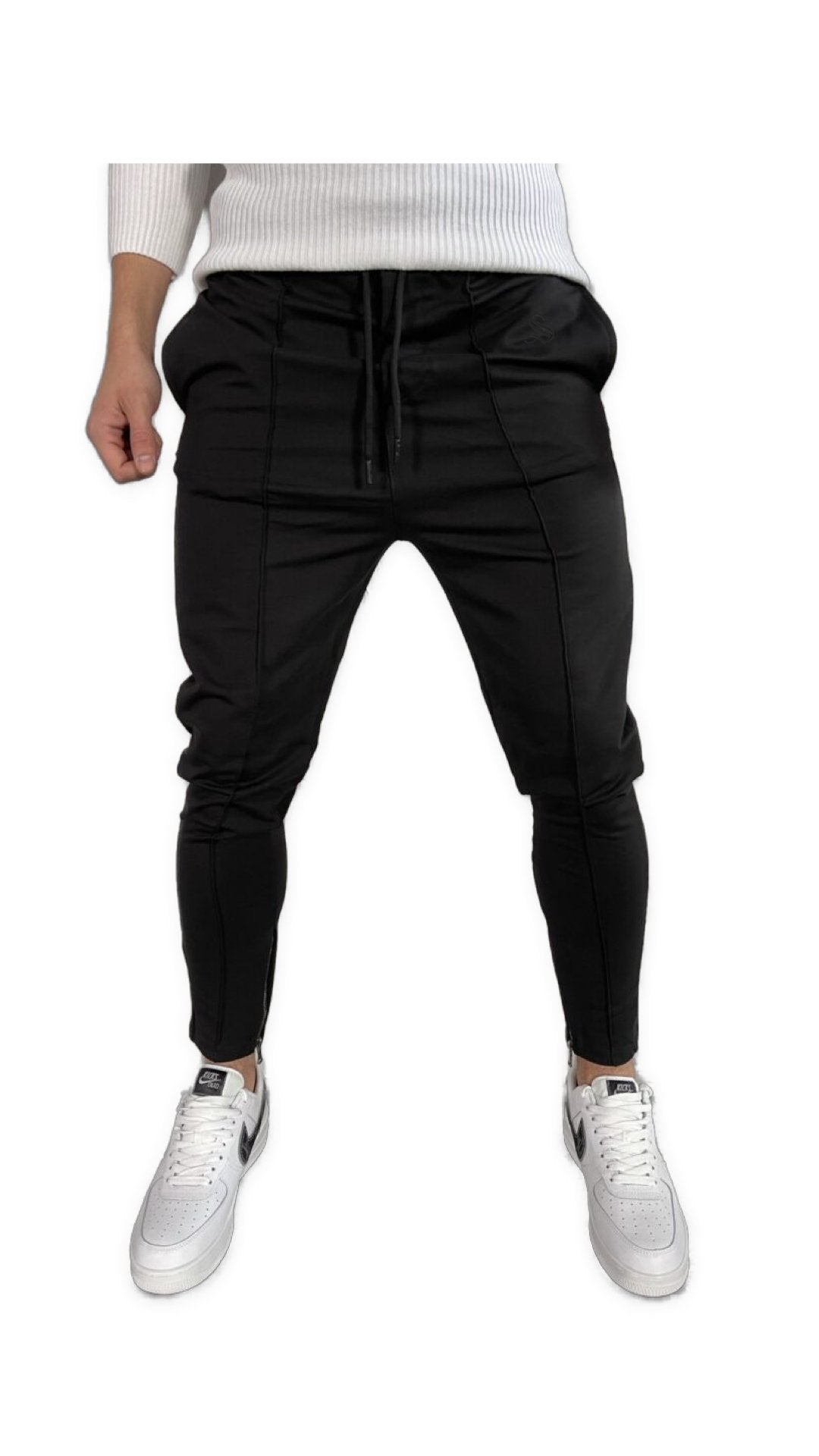 Black Wolf 2 - Men’s Casual Joggers - Sarman Fashion - Wholesale Clothing Fashion Brand for Men from Canada