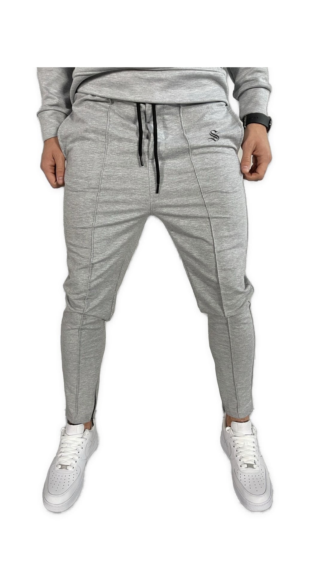 Black Wolf 2 - Men’s Casual Joggers - Sarman Fashion - Wholesale Clothing Fashion Brand for Men from Canada