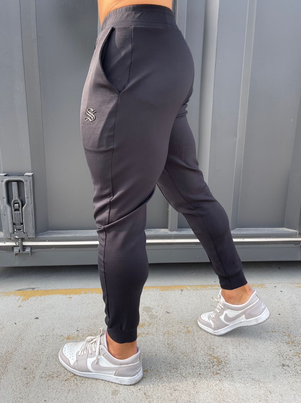 Black Wolf - Men’s Casual Joggers (PRE-ORDER DISPATCH DATE 25 DECEMBER 2021) - Sarman Fashion - Wholesale Clothing Fashion Brand for Men from Canada