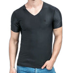 BlackList - V-Neck T-Shirt for Men - Sarman Fashion - Wholesale Clothing Fashion Brand for Men from Canada