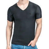 BlackList - V-Neck T-Shirt for Men - Sarman Fashion - Wholesale Clothing Fashion Brand for Men from Canada