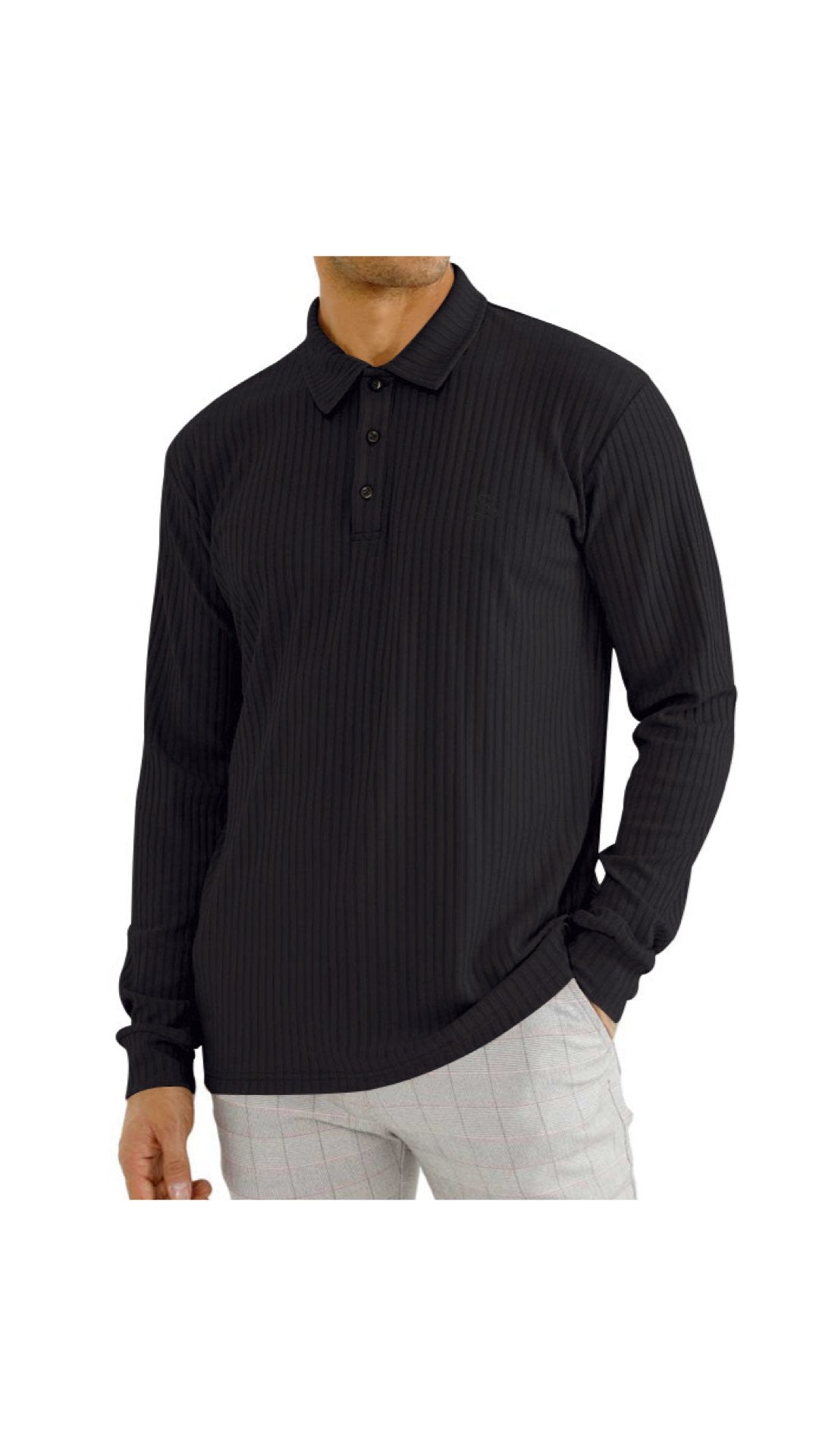 Blirano - Long Sleeves Shirt for Men - Sarman Fashion - Wholesale Clothing Fashion Brand for Men from Canada