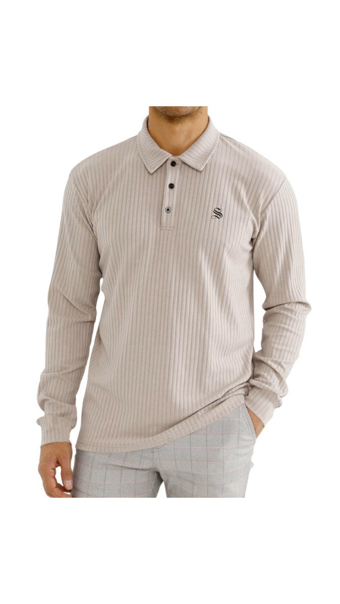 Blirano - Long Sleeves Shirt for Men - Sarman Fashion - Wholesale Clothing Fashion Brand for Men from Canada