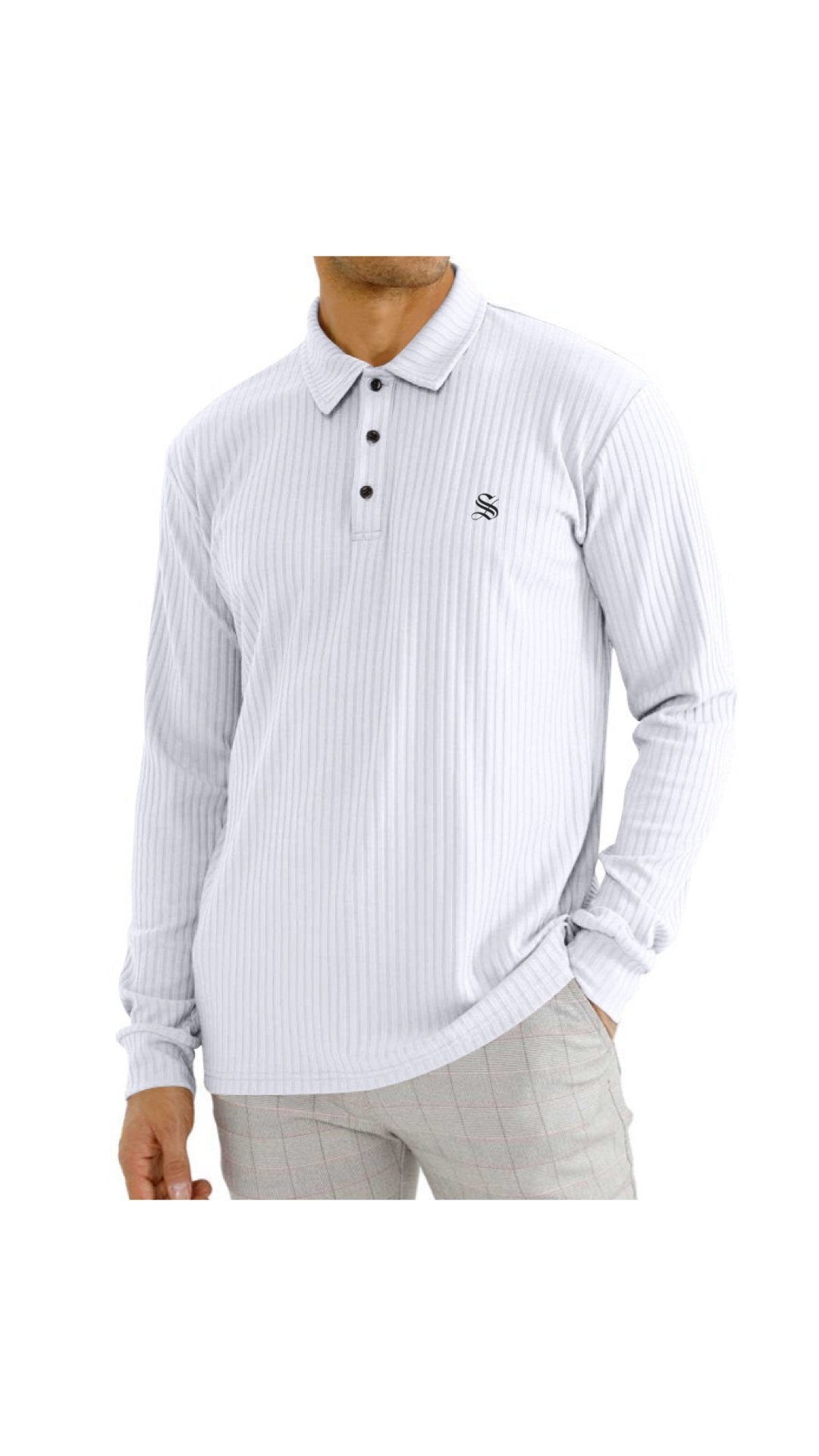 Blirano - Long Sleeves Shirt for Men - Sarman Fashion - Wholesale Clothing Fashion Brand for Men from Canada