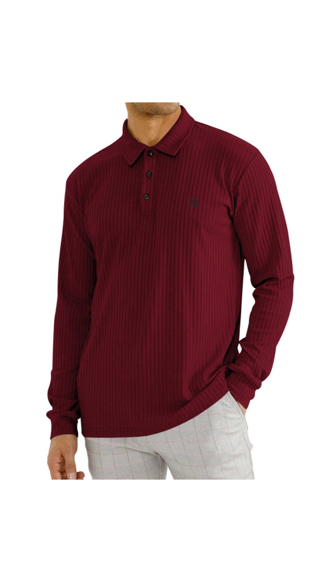 Blirano - Long Sleeves Shirt for Men - Sarman Fashion - Wholesale Clothing Fashion Brand for Men from Canada