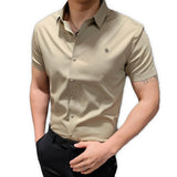 Clean Cut 2 - Short Sleeves Shirt for Men - Sarman Fashion - Wholesale Clothing Fashion Brand for Men from Canada