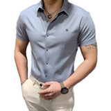 Clean Cut 2 - Short Sleeves Shirt for Men - Sarman Fashion - Wholesale Clothing Fashion Brand for Men from Canada