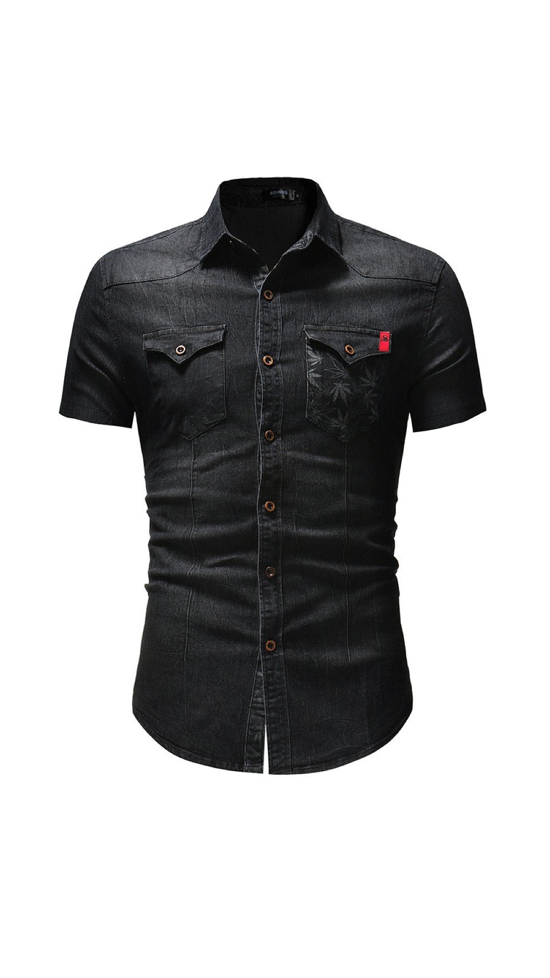 Cowboy 13 - Short Sleeves Shirt for Men - Sarman Fashion - Wholesale Clothing Fashion Brand for Men from Canada