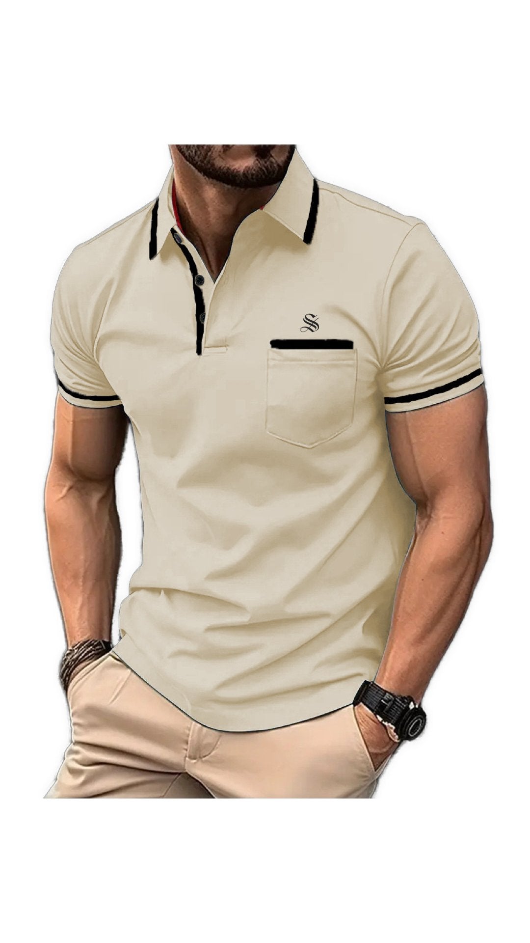 Duglas - Polo Shirt for Men - Sarman Fashion - Wholesale Clothing Fashion Brand for Men from Canada
