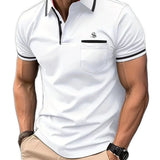 Duglas - Polo Shirt for Men - Sarman Fashion - Wholesale Clothing Fashion Brand for Men from Canada