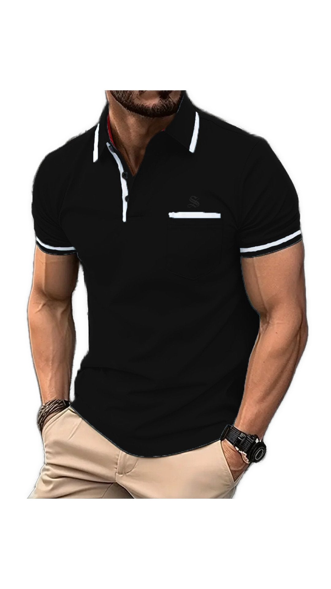 Duglas - Polo Shirt for Men - Sarman Fashion - Wholesale Clothing Fashion Brand for Men from Canada