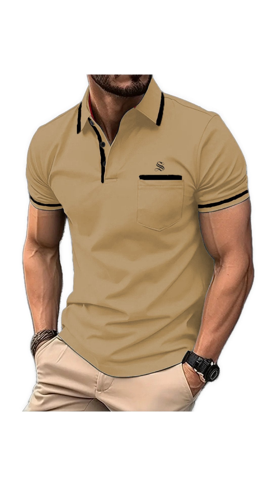 Duglas - Polo Shirt for Men - Sarman Fashion - Wholesale Clothing Fashion Brand for Men from Canada