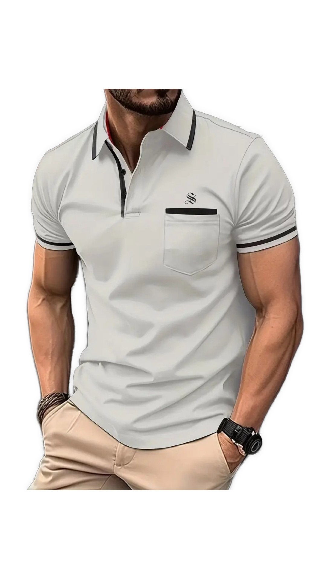 Duglas - Polo Shirt for Men - Sarman Fashion - Wholesale Clothing Fashion Brand for Men from Canada