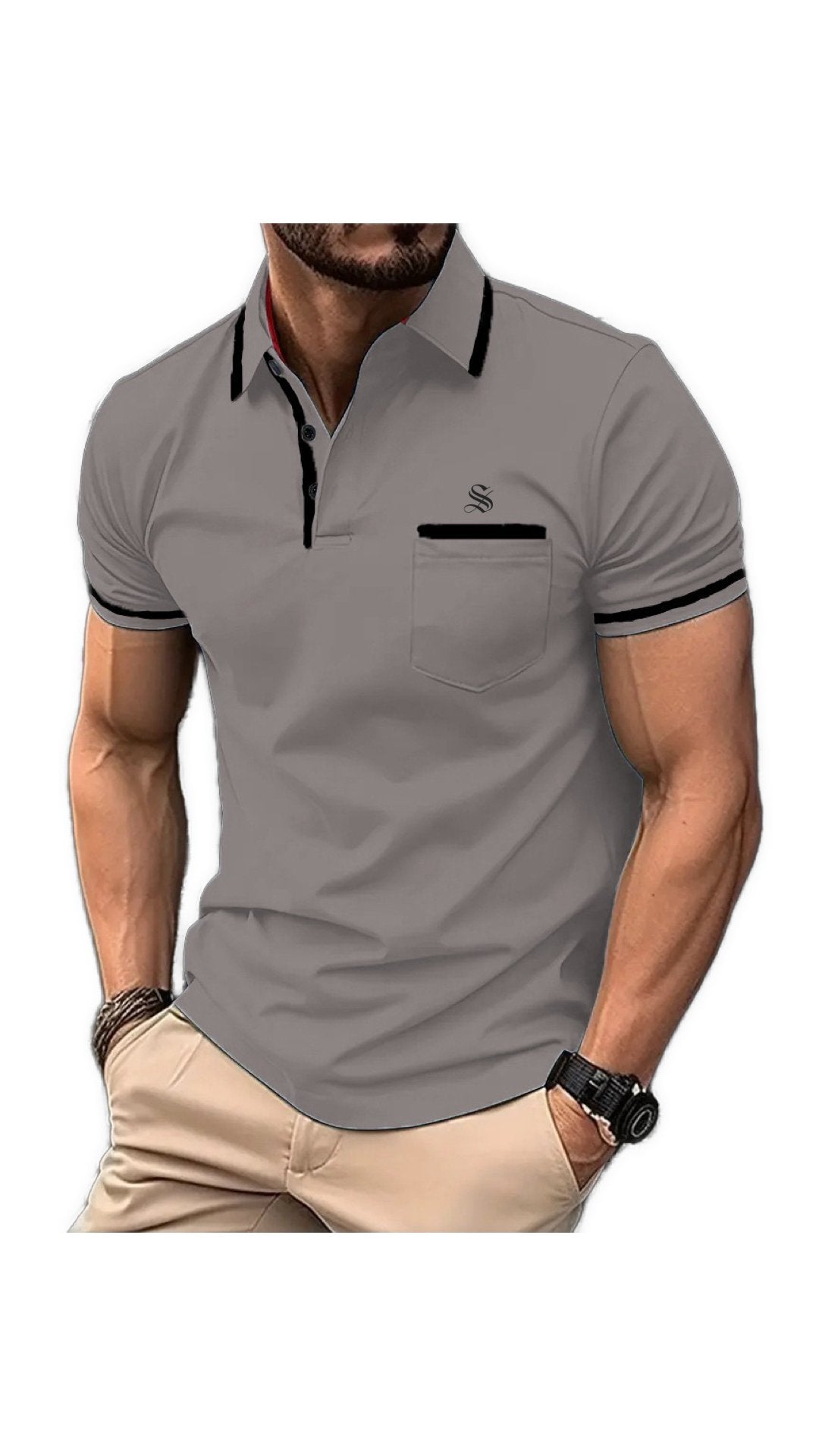 Duglas - Polo Shirt for Men - Sarman Fashion - Wholesale Clothing Fashion Brand for Men from Canada
