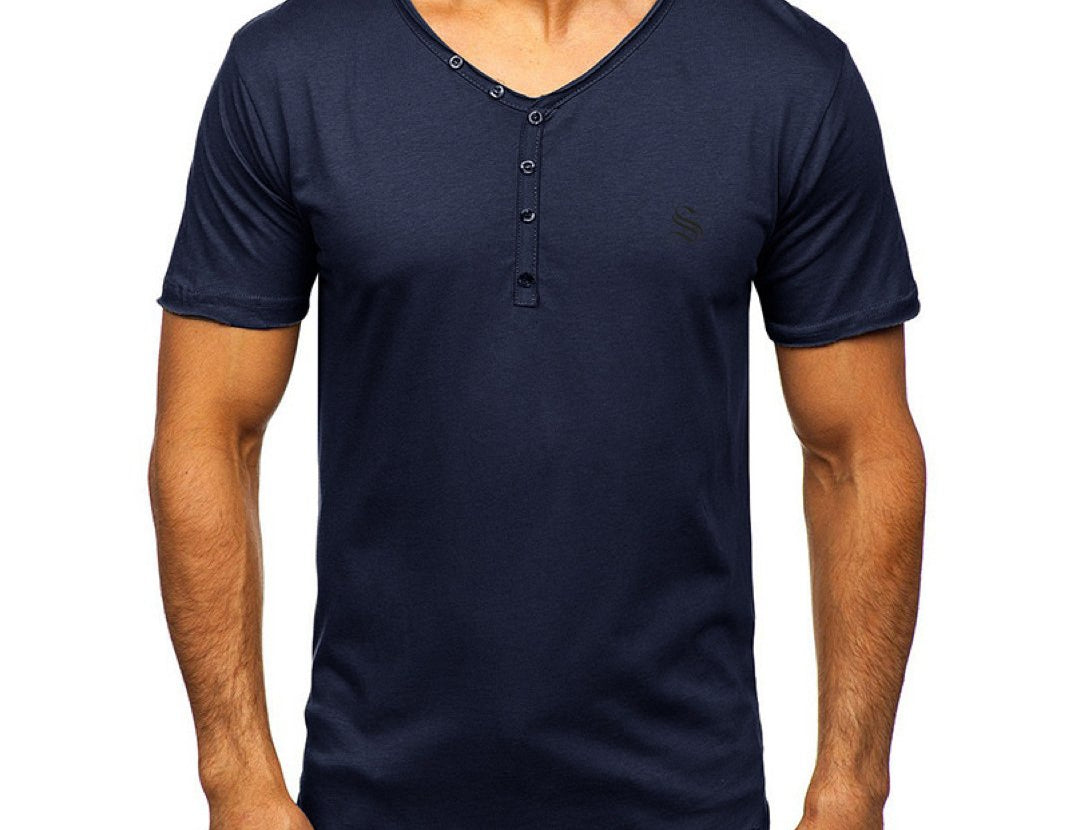 FSM - V-Neck T-Shirt for Men - Sarman Fashion - Wholesale Clothing Fashion Brand for Men from Canada