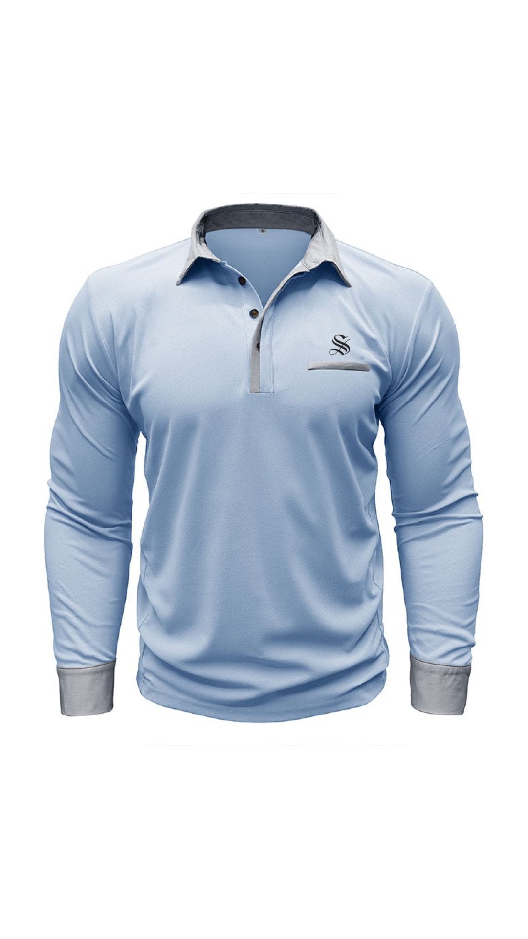 GOF - Long Sleeves Shirt for Men - Sarman Fashion - Wholesale Clothing Fashion Brand for Men from Canada