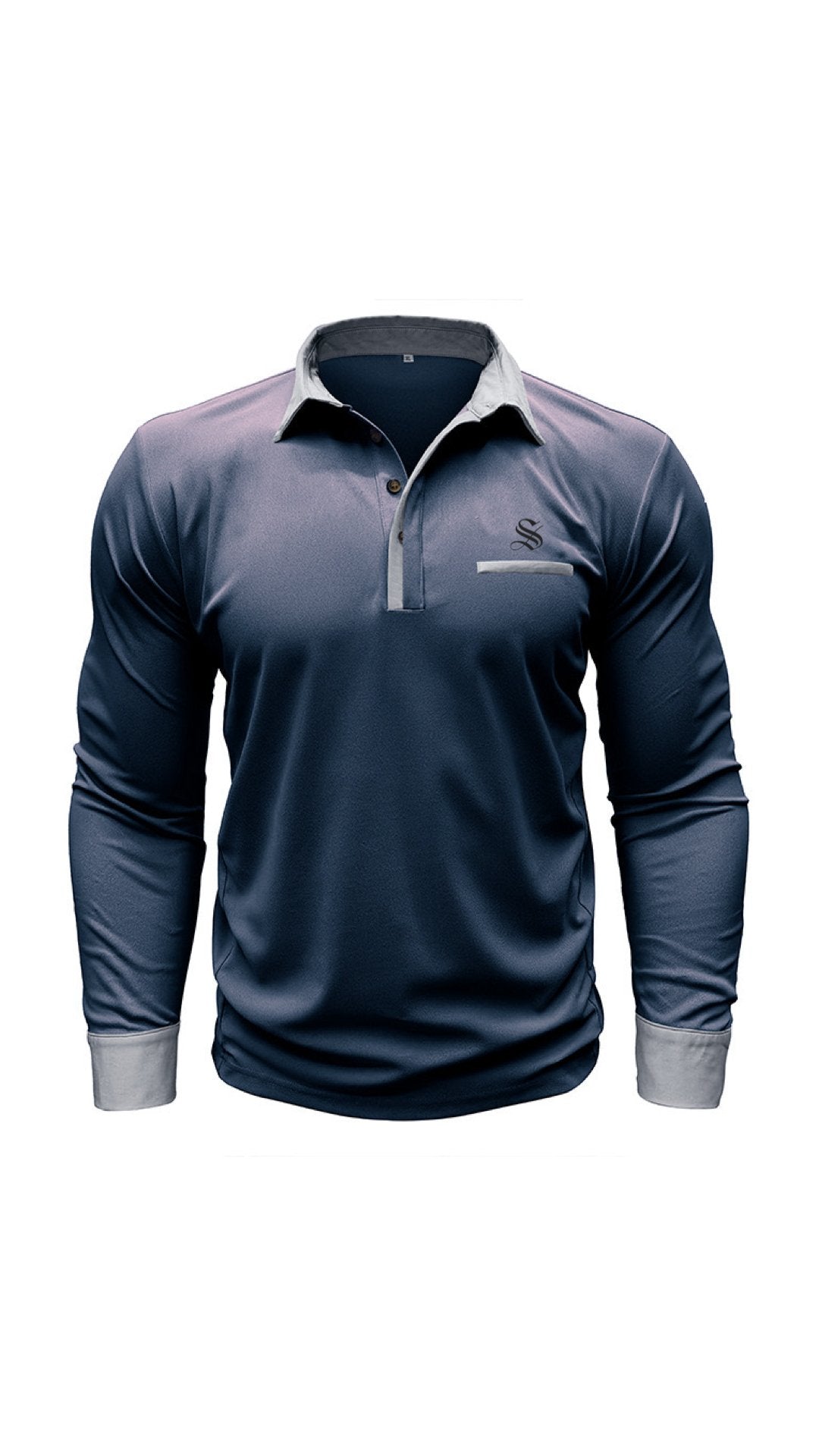 GOF - Long Sleeves Shirt for Men - Sarman Fashion - Wholesale Clothing Fashion Brand for Men from Canada