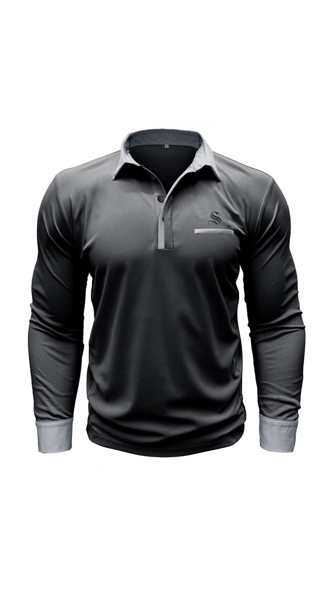 GOF - Long Sleeves Shirt for Men - Sarman Fashion - Wholesale Clothing Fashion Brand for Men from Canada