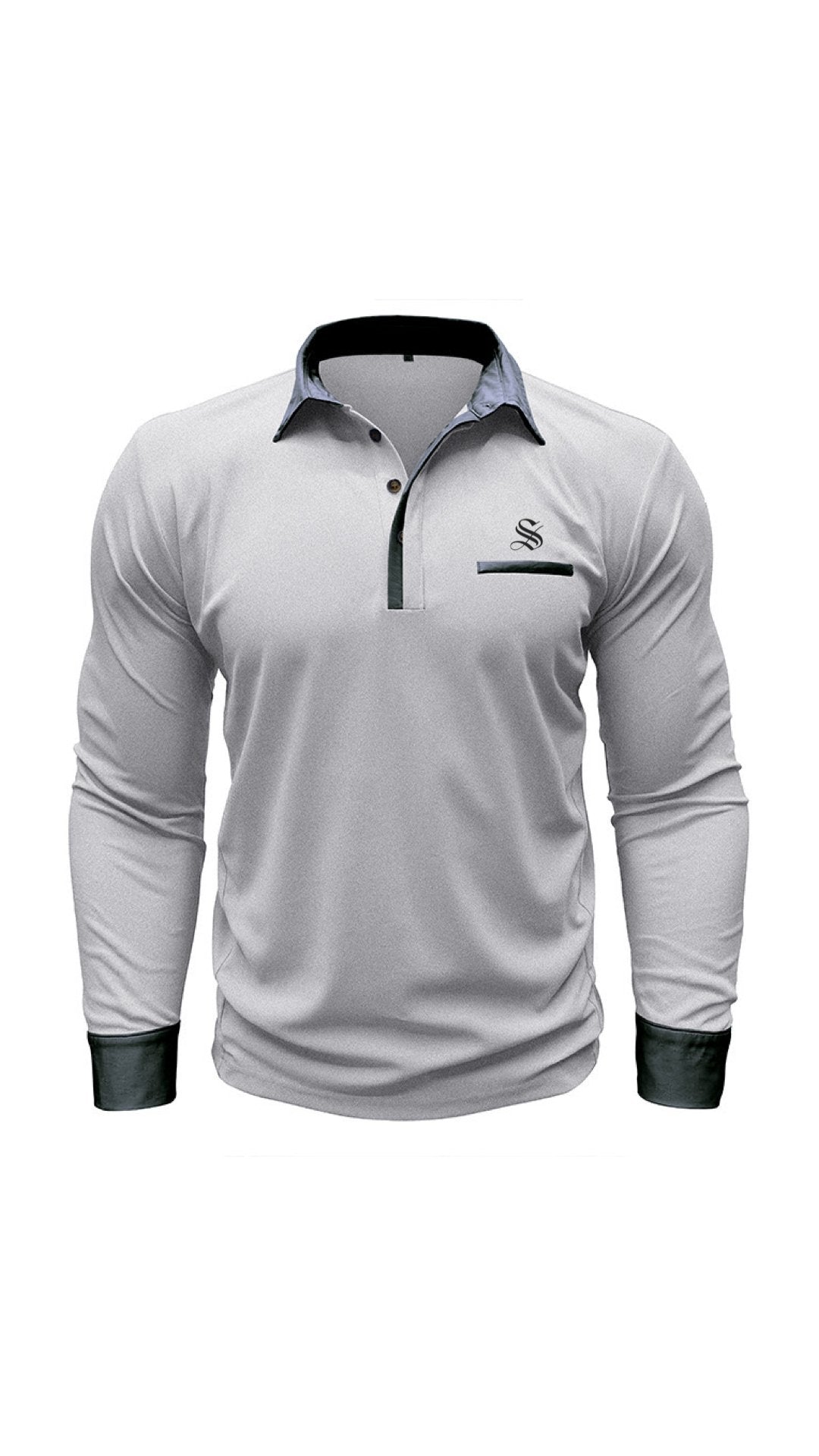 GOF - Long Sleeves Shirt for Men - Sarman Fashion - Wholesale Clothing Fashion Brand for Men from Canada