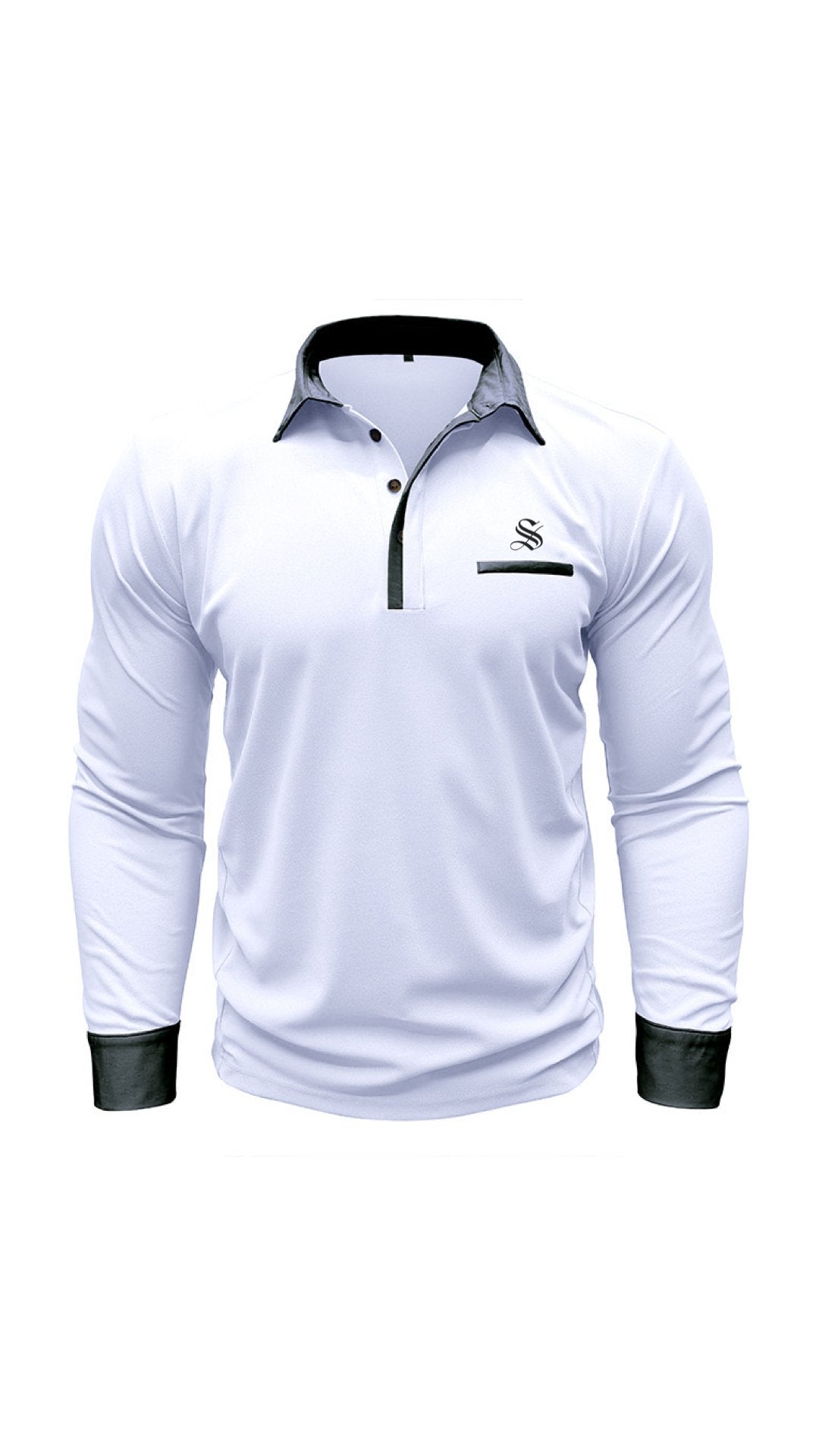 GOF - Long Sleeves Shirt for Men - Sarman Fashion - Wholesale Clothing Fashion Brand for Men from Canada