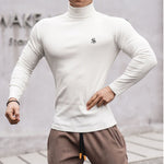 Hogul 3 - High Neck Long Sleeve Shirt for Men - Sarman Fashion - Wholesale Clothing Fashion Brand for Men from Canada