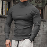 Hogul 3 - High Neck Long Sleeve Shirt for Men - Sarman Fashion - Wholesale Clothing Fashion Brand for Men from Canada