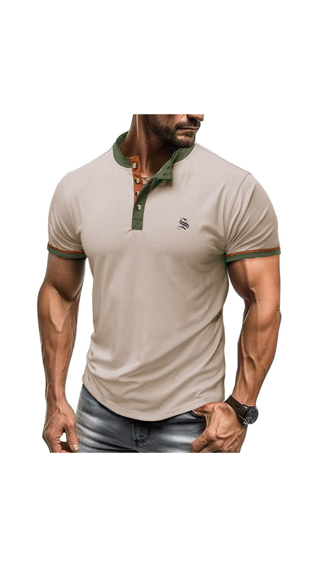 Holi - T-Shirt for Men - Sarman Fashion - Wholesale Clothing Fashion Brand for Men from Canada