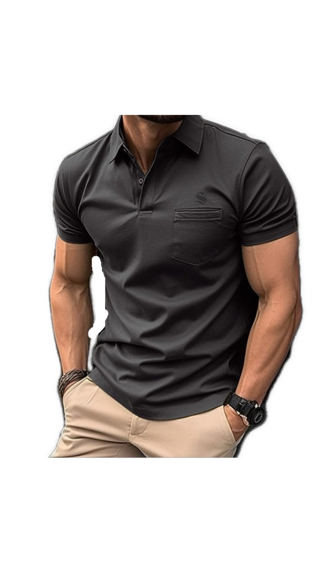 Hololive - Polo Shirt for Men - Sarman Fashion - Wholesale Clothing Fashion Brand for Men from Canada