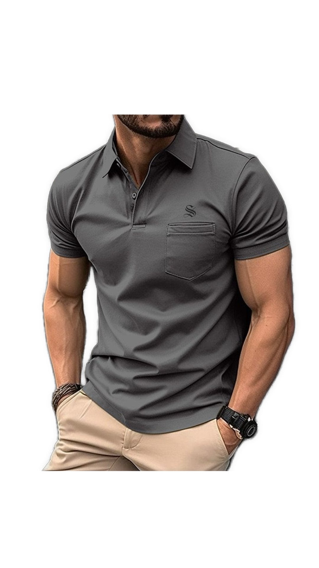 Hololive - Polo Shirt for Men - Sarman Fashion - Wholesale Clothing Fashion Brand for Men from Canada
