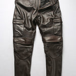 Horloy - Pu Leather Pants for Men - Sarman Fashion - Wholesale Clothing Fashion Brand for Men from Canada
